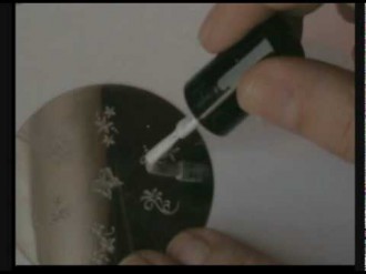 Kit Nail Art Stamping