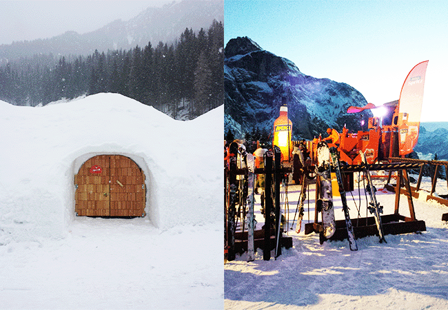 party, aperol spritz, outfit da neve, blonde suite, everybody is welcome, igloo