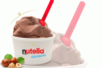 nutella icecream, gelati, gelateria, cioccolato