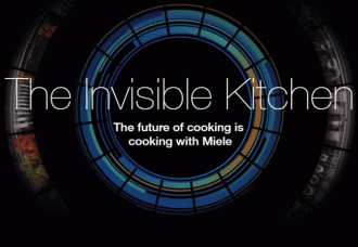 the invisible kitchen miele cucina del futuro