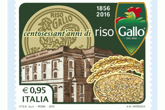 riso gallo 160-anni-francobollo-celebrativo
