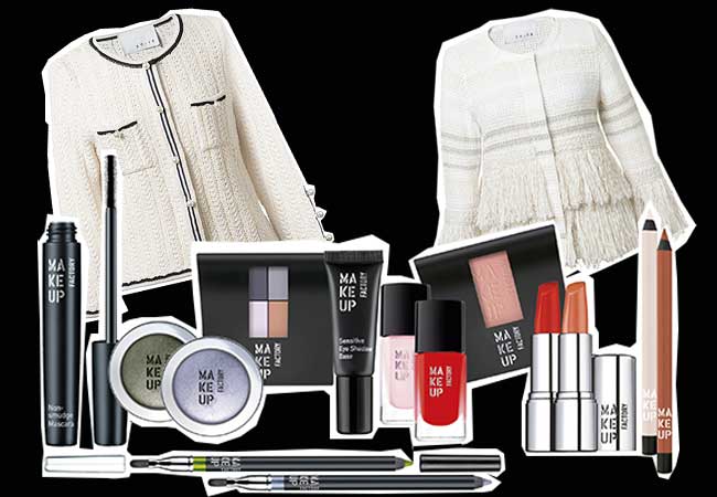makeup primaverile - makeup factory - 2052 giacca - tendenze - trucco primavera - blondesuite