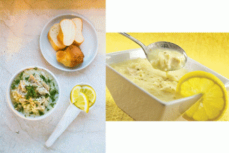zuppa pollo e limone sapore greca ricetta