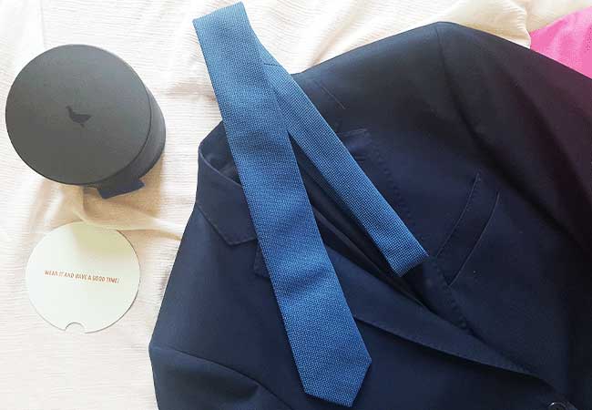 outifit uomo - cravatte casual - moda uomo - have a good tie - blonde suite