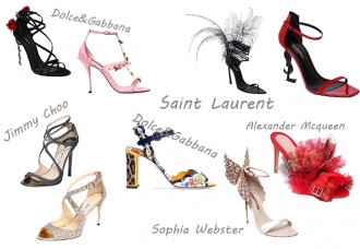 sandali alti scarpe per la primavera modelli lusso collezioni marche