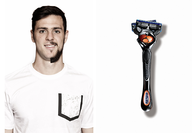 Gillette Fusion Proglide Flexball e Mattia Destro