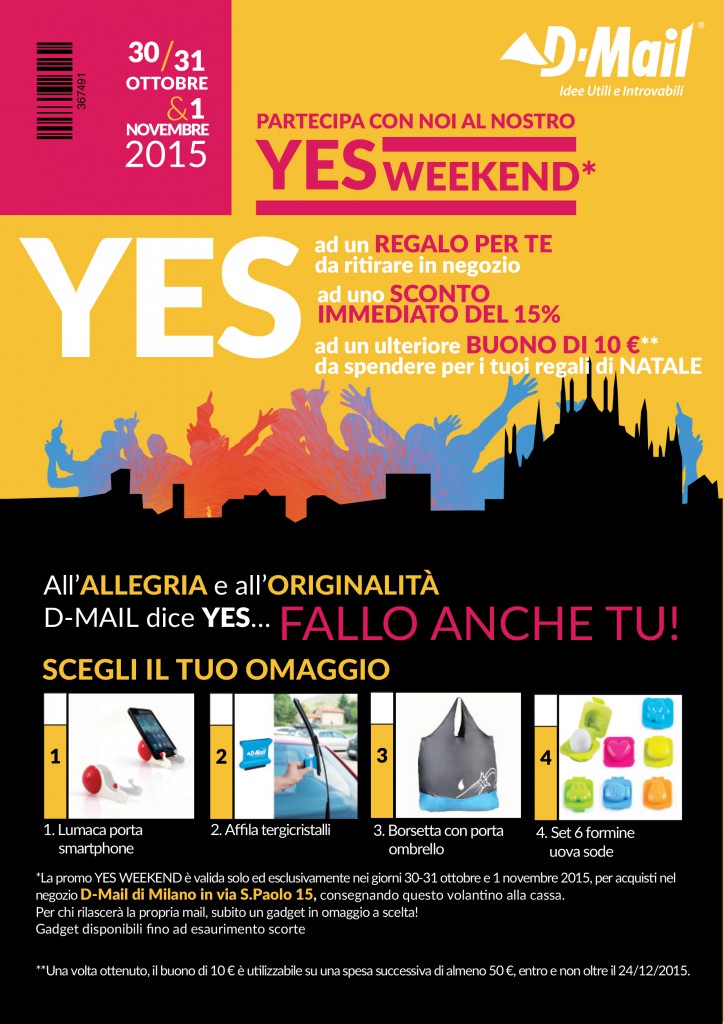 #yesweekendmail d-mail