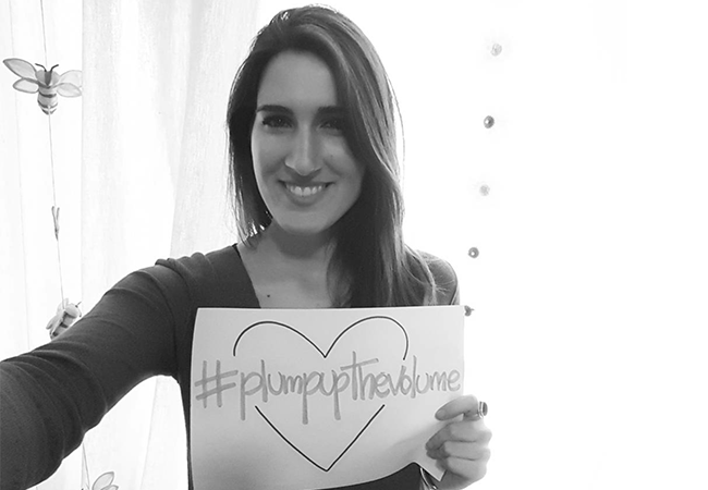 dr brandt, #PlumpUpTheVolume, selfie, blonde suite