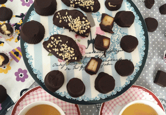 cioccolato fondente e frutta - ricetta - dolci - cioccolatini - dolce - banane