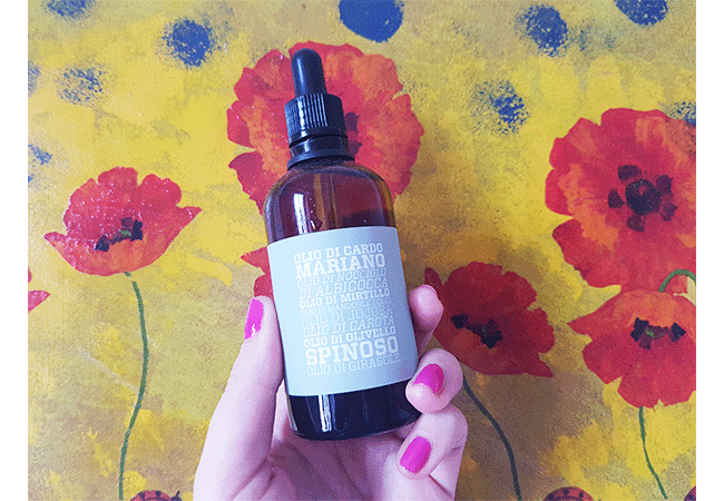 recensione aer cosmetics - blonde suite - olio corpo