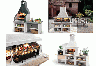 palazzetti in giardino malibu barbecue cucine componibili aperto