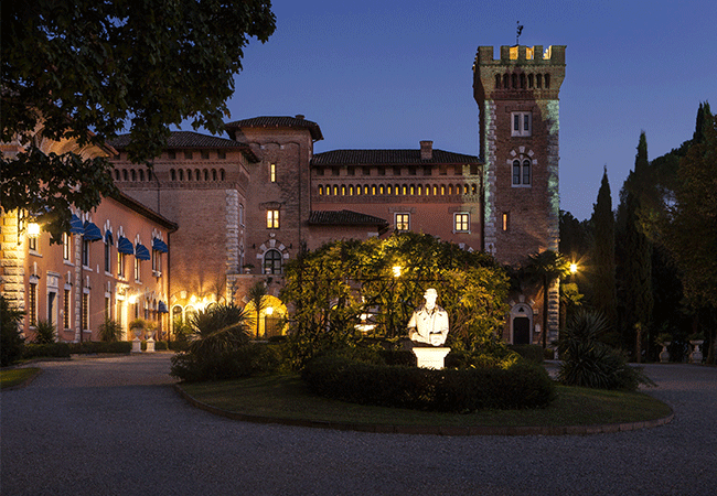 cena al castello, castello di spessa,blonde suite