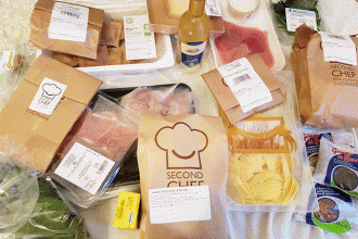 second chef - milano - spesa - cena