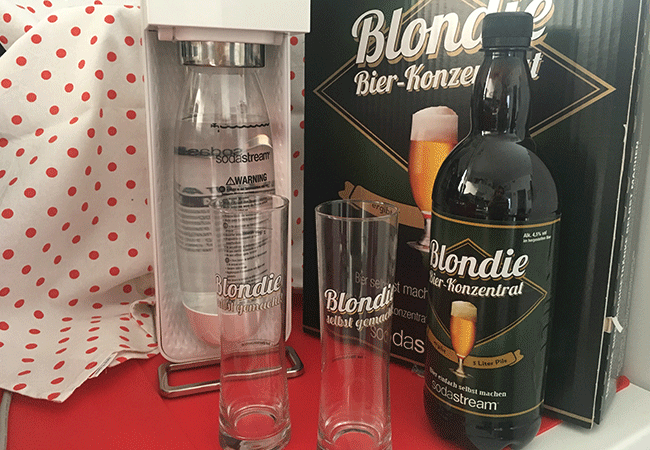 acqua frizzante a casa soda stream birra