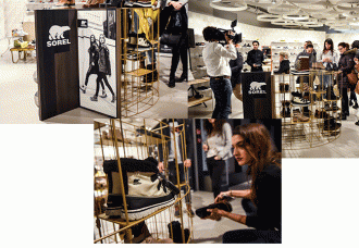 sorel popup store annex rinascente milano