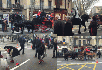Cabalgada de los tres tombs copertina barcellona