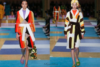 miumiu, cappotto accappatoio