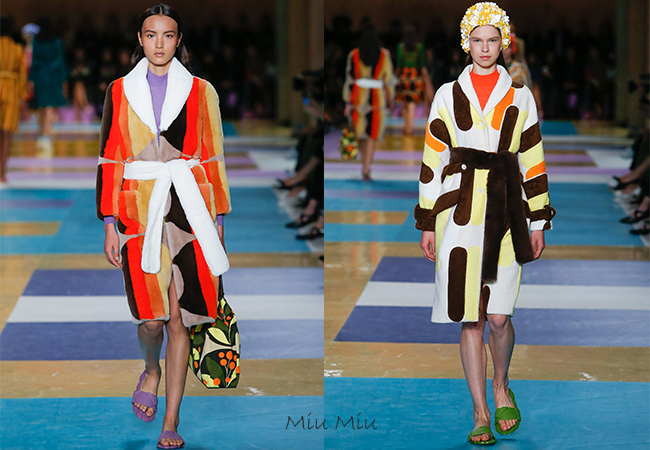miumiu, cappotto accappatoio
