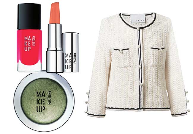 trucco primavera - makeup primaverile - makeup factory, outfit - moda - blonde suite