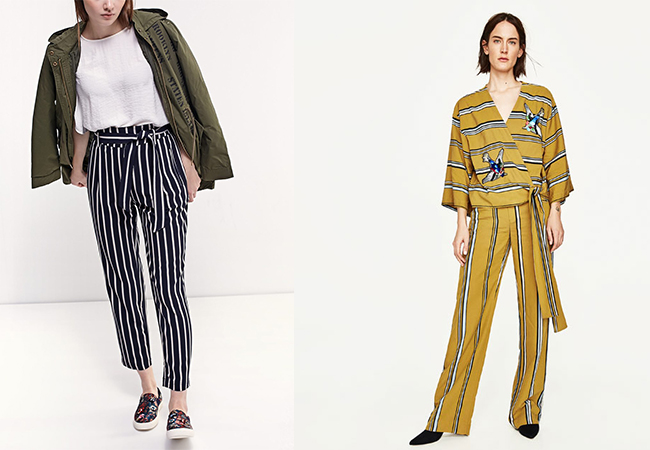 pantalone palazzo tendenze primavera outfit low cost