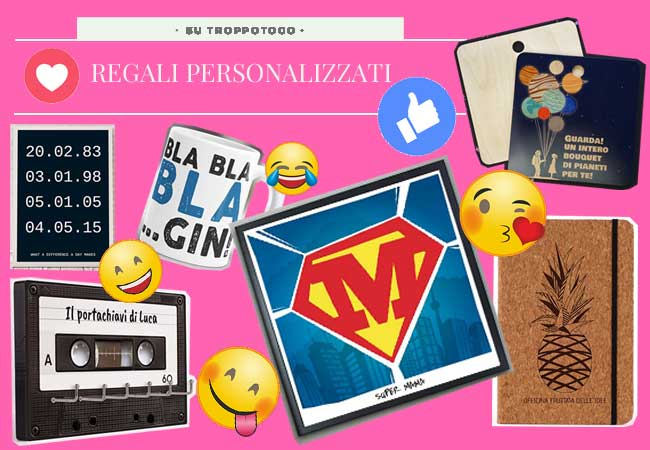 troppotogo regali personalizzati zerbino dispenser cereali tagliere
