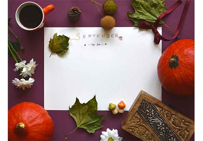 settembre cose da fare to do list rimettersi in forma lavoro cibo amici hobby