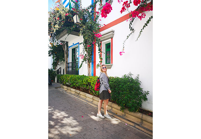 viaggio a gran canaria borgo del puerto de mogan