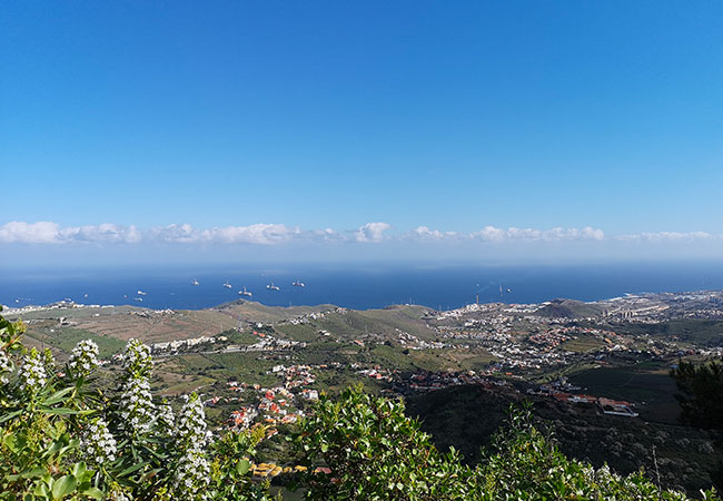 viaggio a gran canaria vulcano zona interna roche nublo