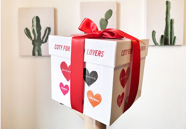 san valentino coty cosmetici beauty pacchetto.