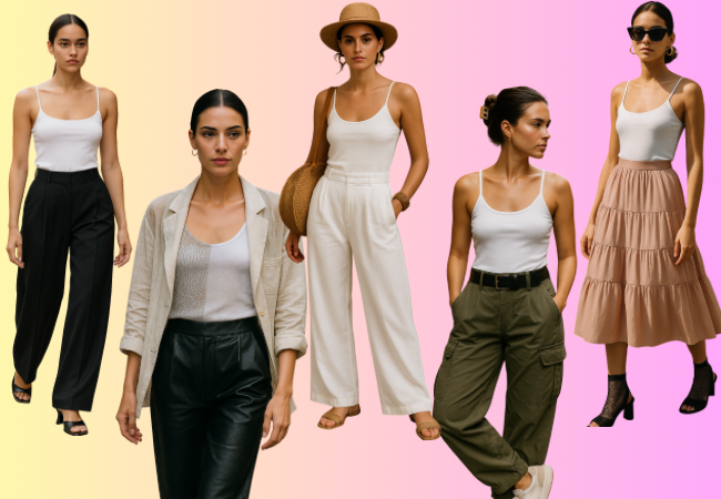 Canotte spalline sottili